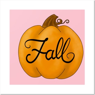 Fall Pumpkin Posters and Art